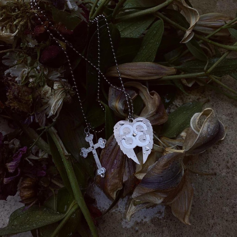 Angelno.3333 sacred cross trinket necklace ☁️🕊